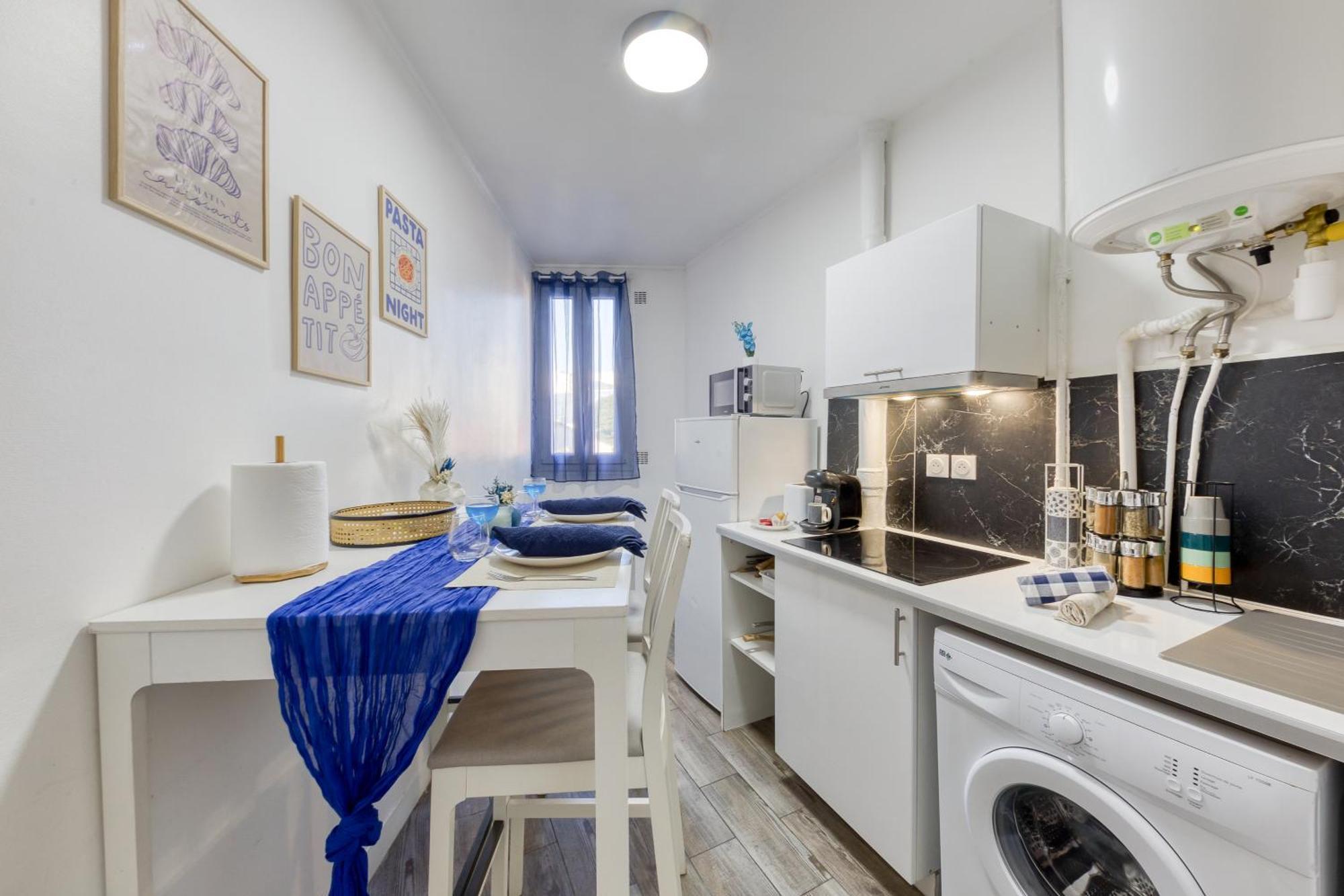 Apartment Chic Proche Gare De Clamart + Netflix
