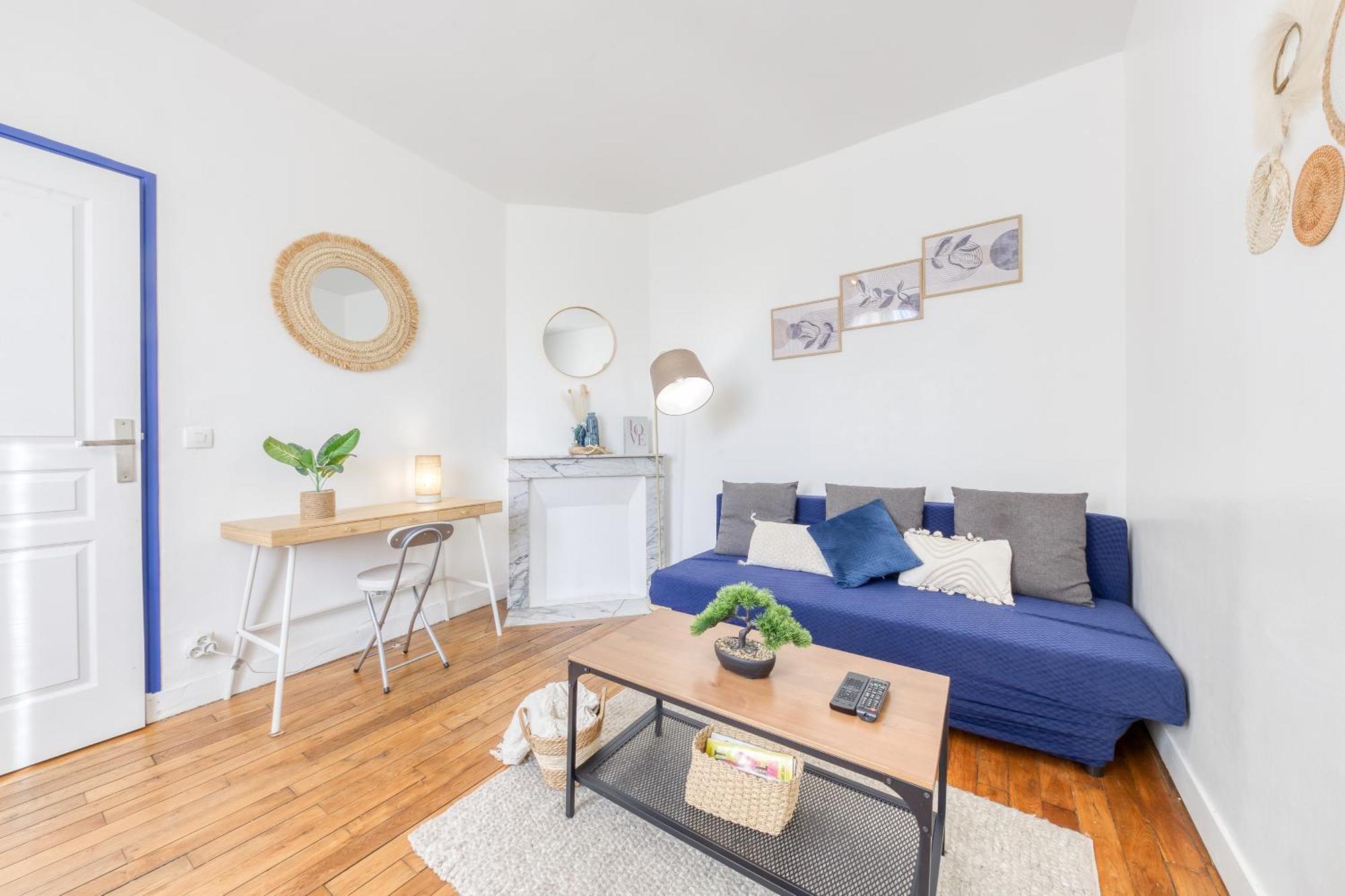 Apartment Chic Proche Gare De Clamart + Netflix